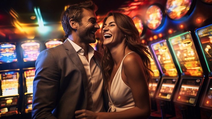 Antarmuka meja Texas Hold'em di dinas4d dengan kartu komunal dan statistik pemain